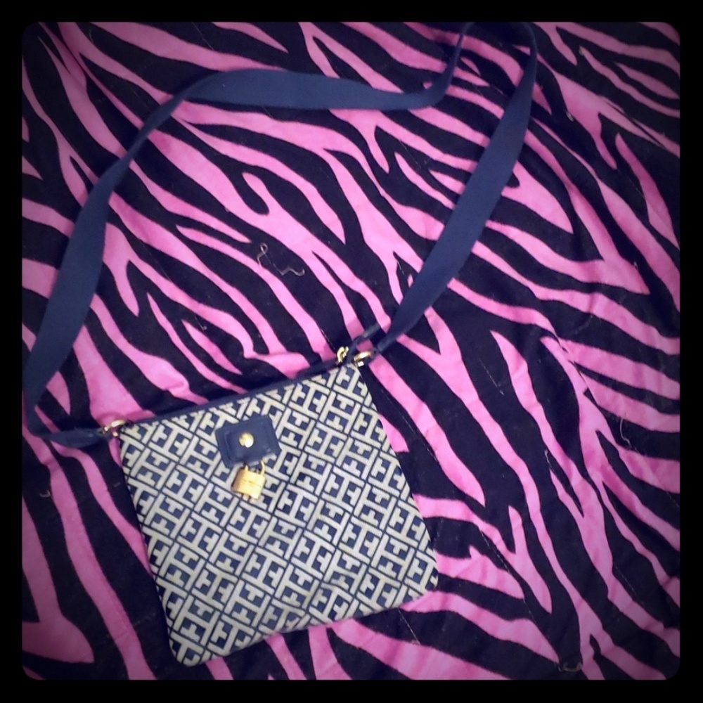 Dark blue purse